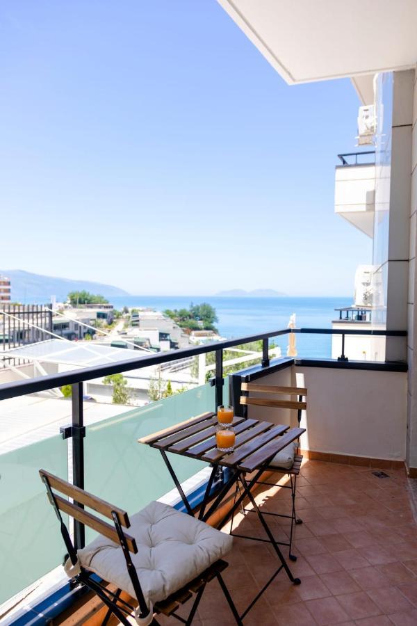 Bay Inn Apartment Sea Front Vlorë Exterior foto